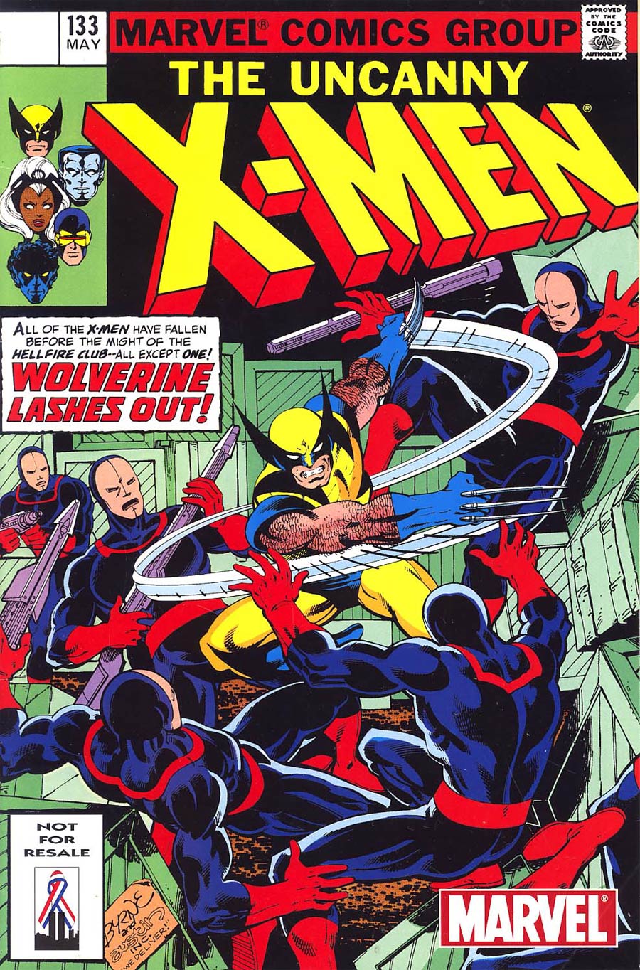 X-Men Vol 1 #133 Cover B Toy Reprint
