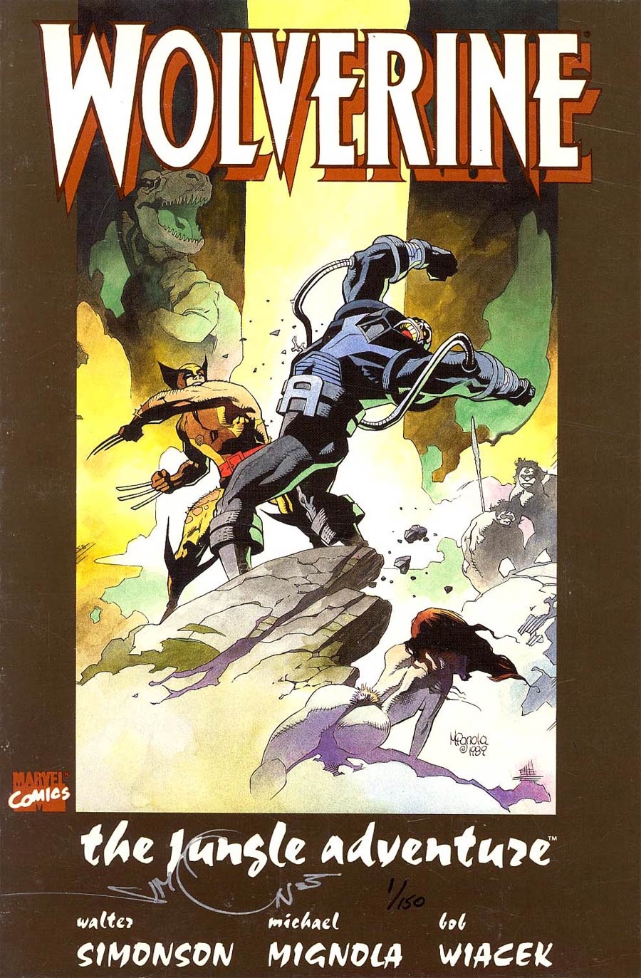 Wolverine Vol 2 Annual #1 Jungle Adventure Cover B DF Walter Simonson