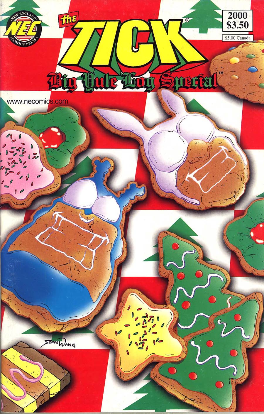 Ticks Big Yule Log Special 2000 Cover B
