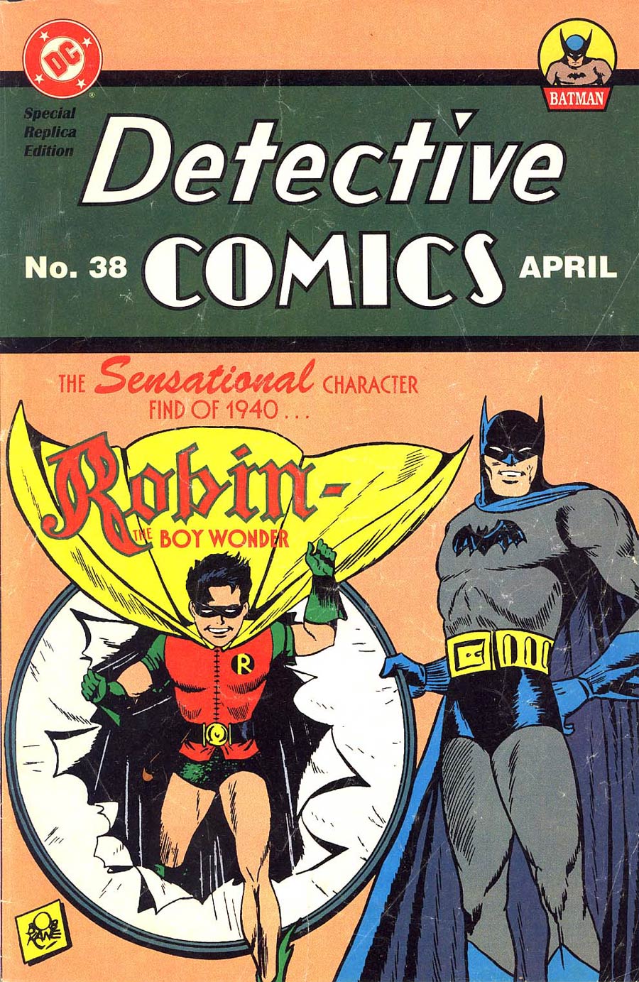 Detective Comics #38 Blockbuster Video Replica Edition