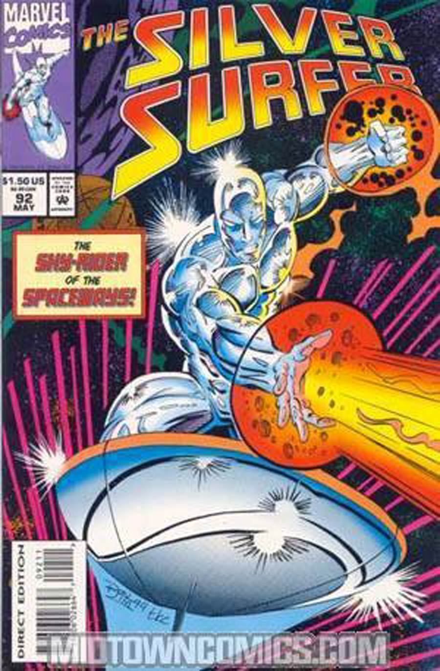 Silver Surfer Vol 3 #92 Without Card