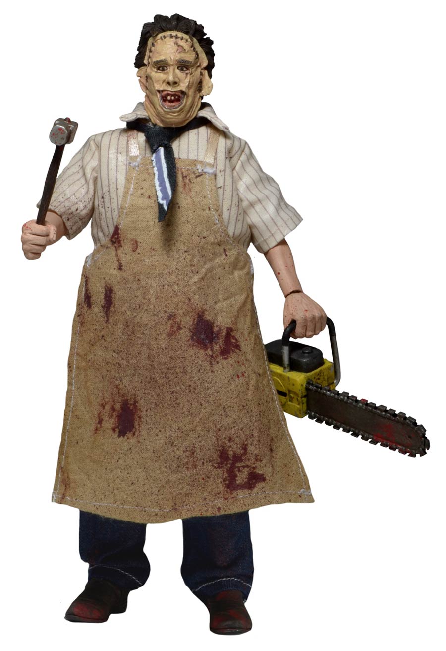 Texas Chainsaw Massacre Leatherface 40th Anniversary Clothed 8-Inch Action Figure