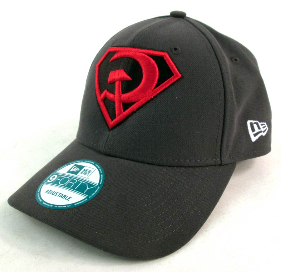 Superman Red Son Symbol Grey/Grey 940 Adjustable Midtown Exclusive Cap