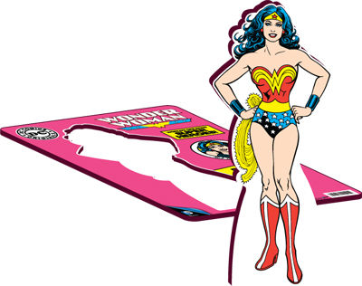 DC Comics Pop Out Desktop Standee - Wonder Woman