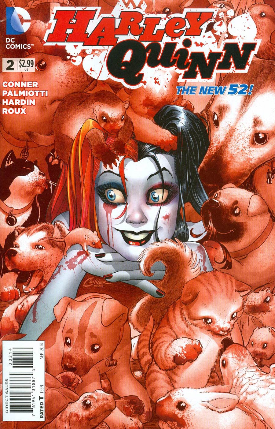 Harley Quinn Vol 2 #2 Cover D 4th Ptg Amanda Conner Variant Cover