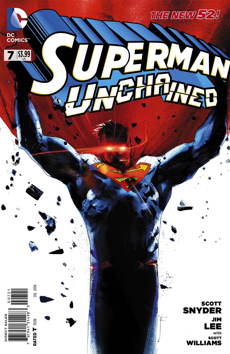 Superman Unchained #7 Cover D Incentive Jock Variant Cover