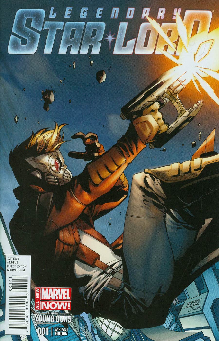 Legendary Star-Lord #1 Cover F Variant Mahmud Asrar Cover