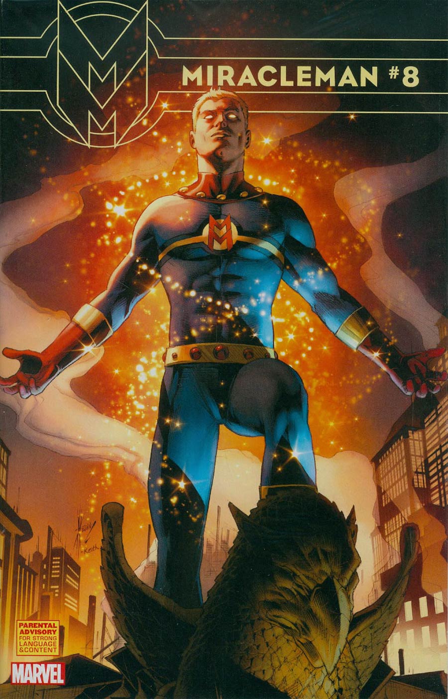 Miracleman (Marvel) #8 Cover B Incentive Dale Keown Variant Cover With Polybag