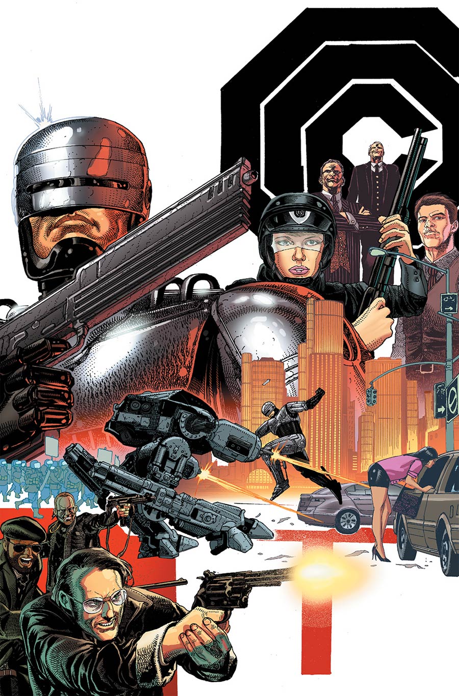 Robocop 2014 #1 Cover B Incentive Carlos Magno Virgin Variant Cover