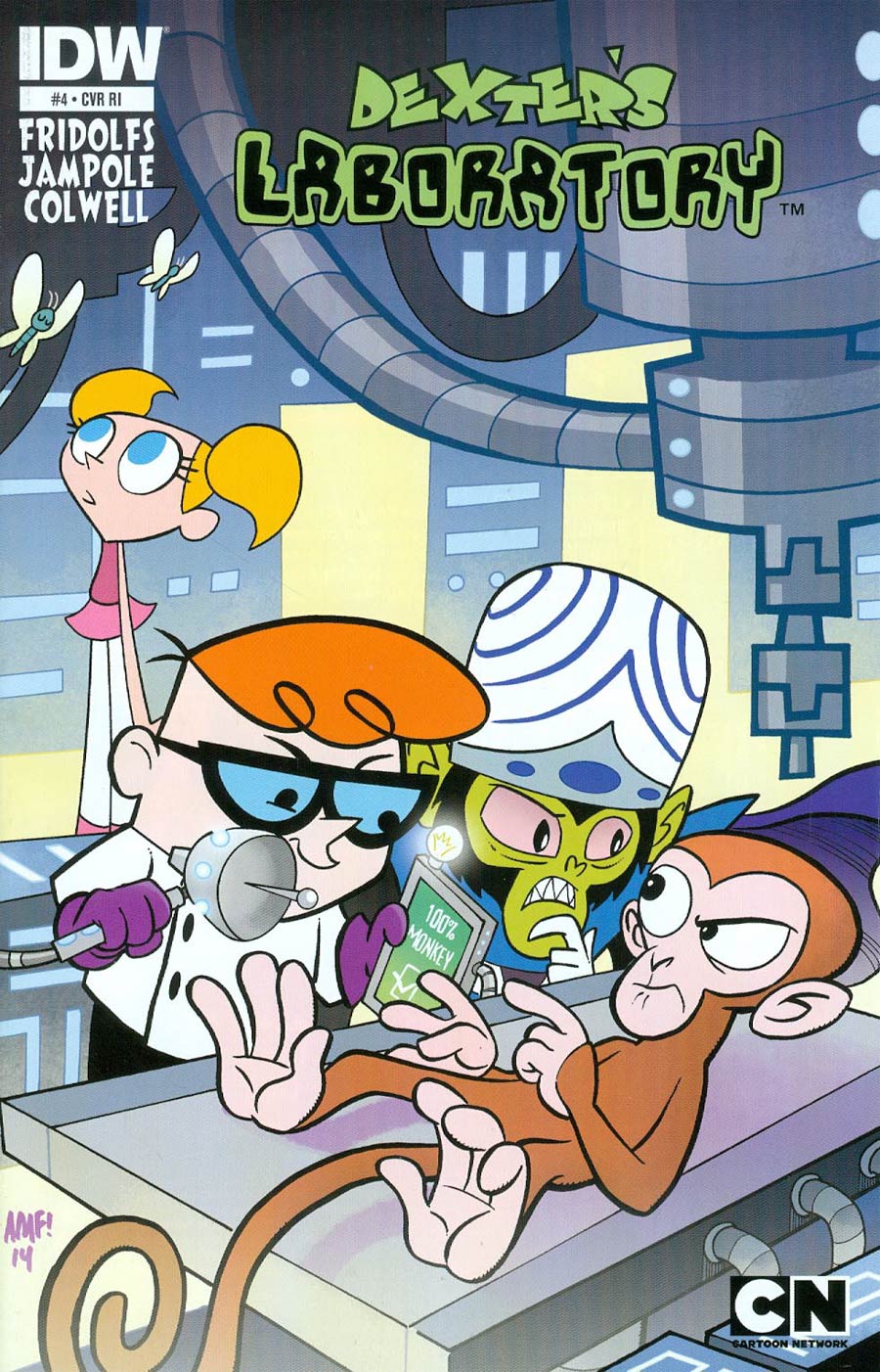 Dexters Laboratory Vol 2 #4 Cover C Incentive Tony Fleecs Variant Cover