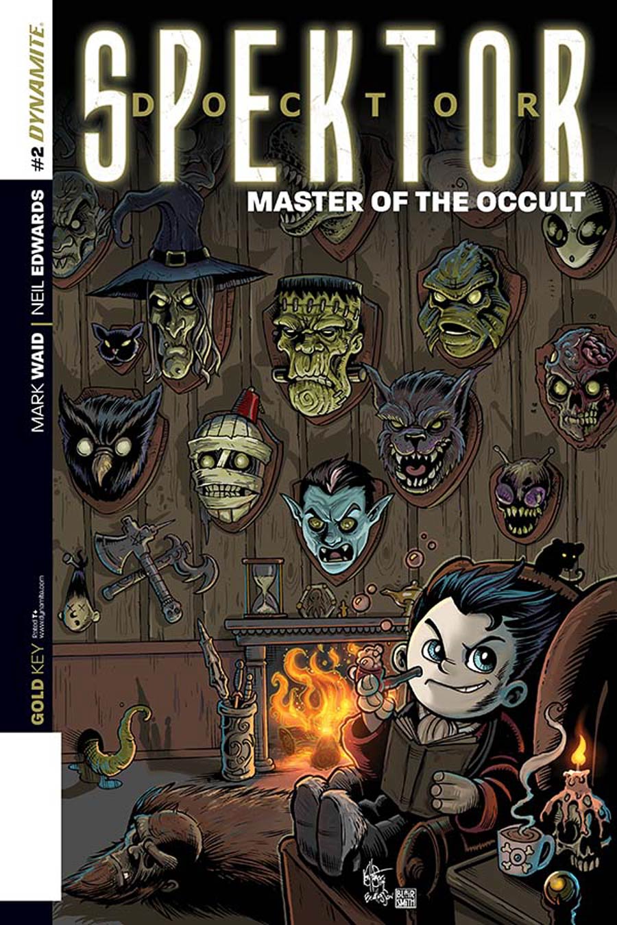 Doctor Spektor Master Of The Occult #2 Cover E Incentive Ken Haeser Lil Spektor Master Of The Occult Variant Cover