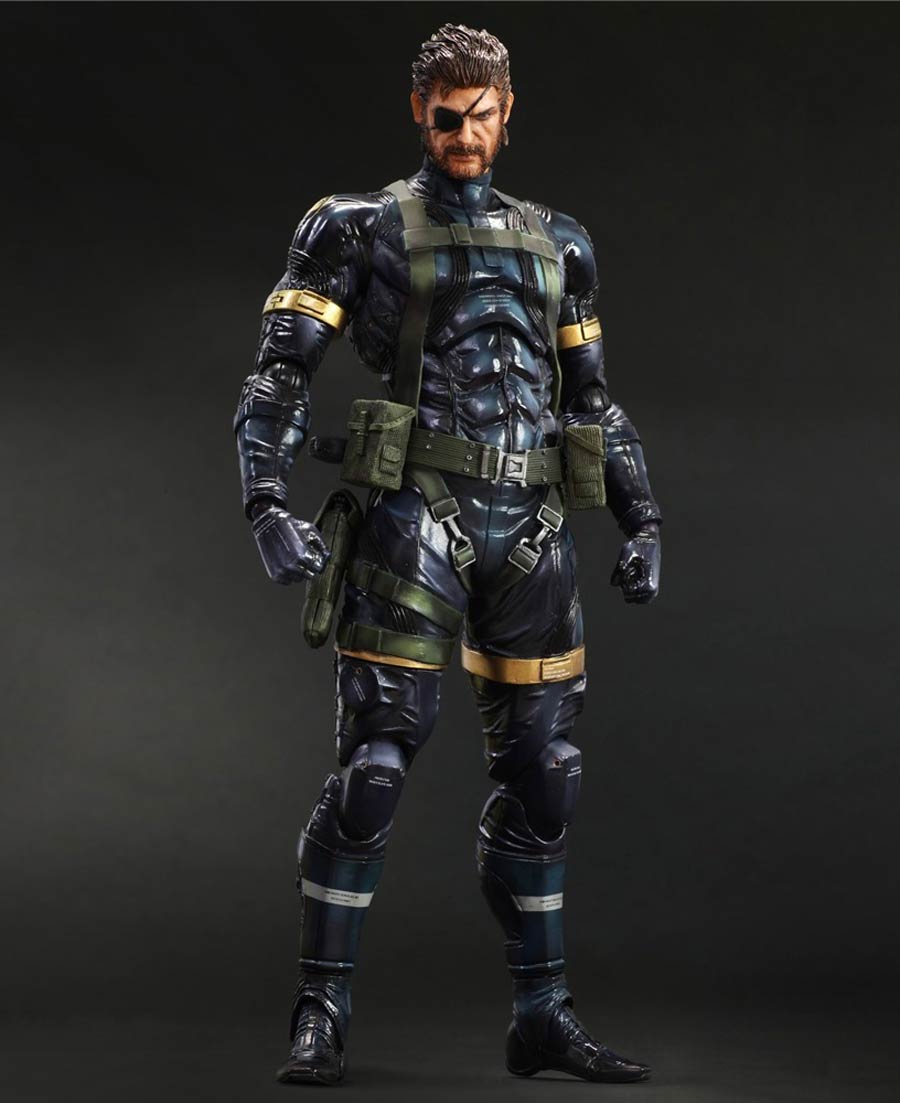 Metal Gear Solid V Ground Zeroes Play Arts Kai Snake Action Figure