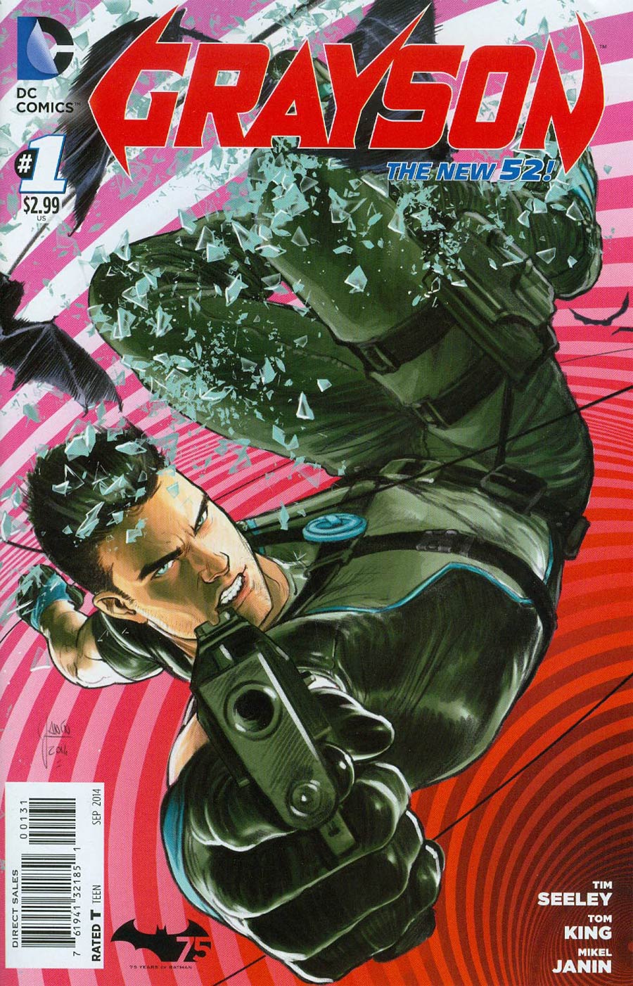 Grayson #1 Cover D Incentive Mikel Janin Variant Cover