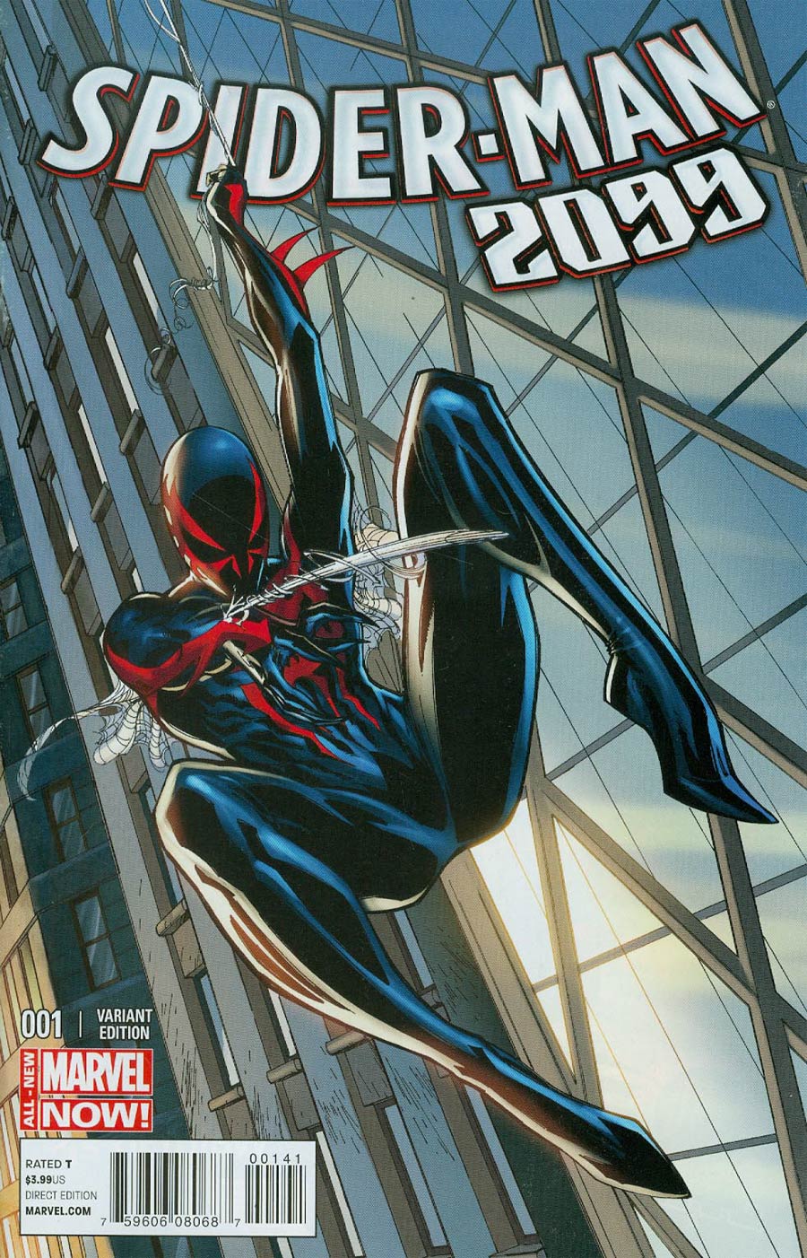 Spider-Man 2099 Vol 2 #1 Cover D Variant J Scott Campbell Connecting Cover