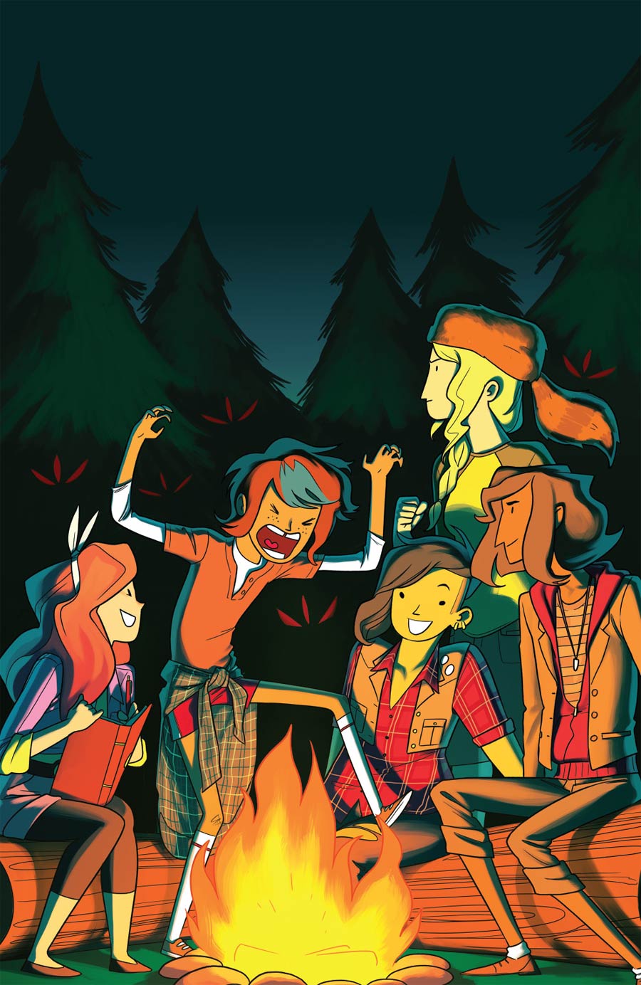 Lumberjanes #4 Cover B Incentive Kris Anka Virgin Variant Cover