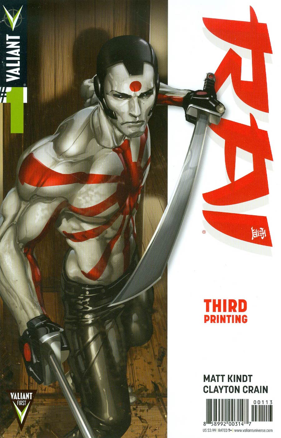 Rai Vol 2 #1 Cover L 3rd Ptg