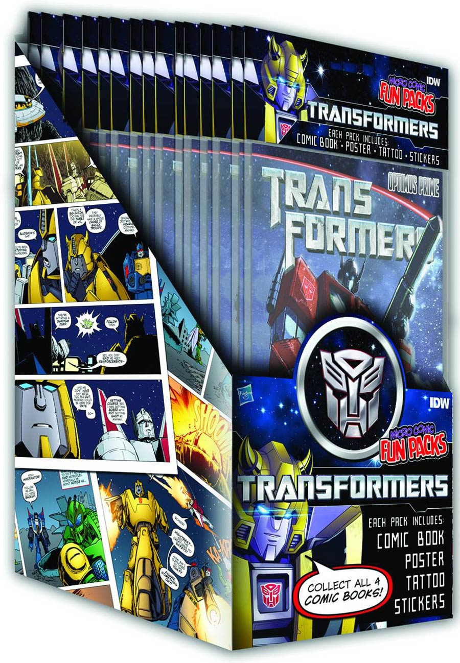 Transformers Micro Comic Fun Pack