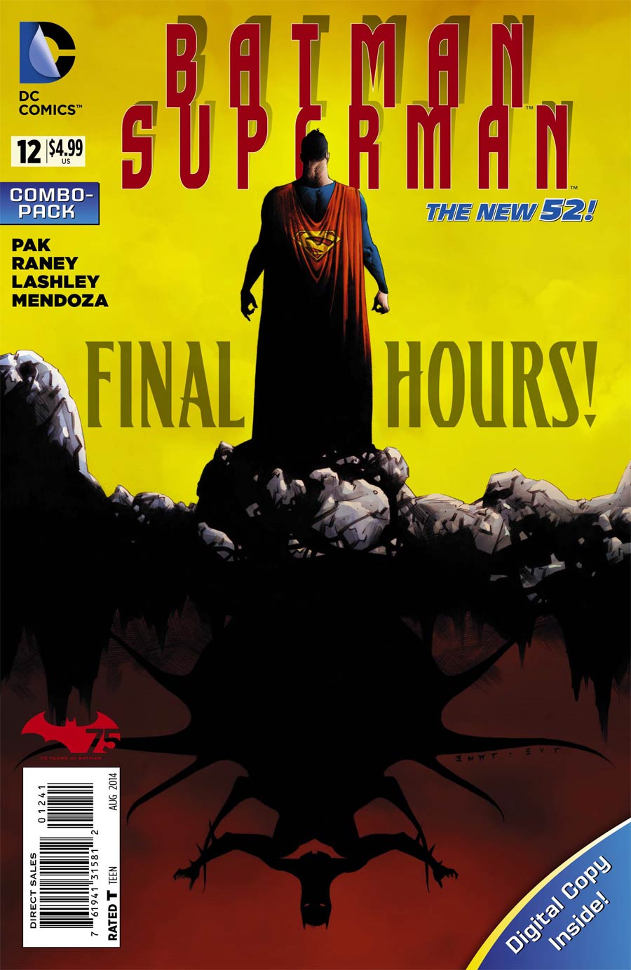 Batman Superman #12 Cover D Combo Pack Without Polybag