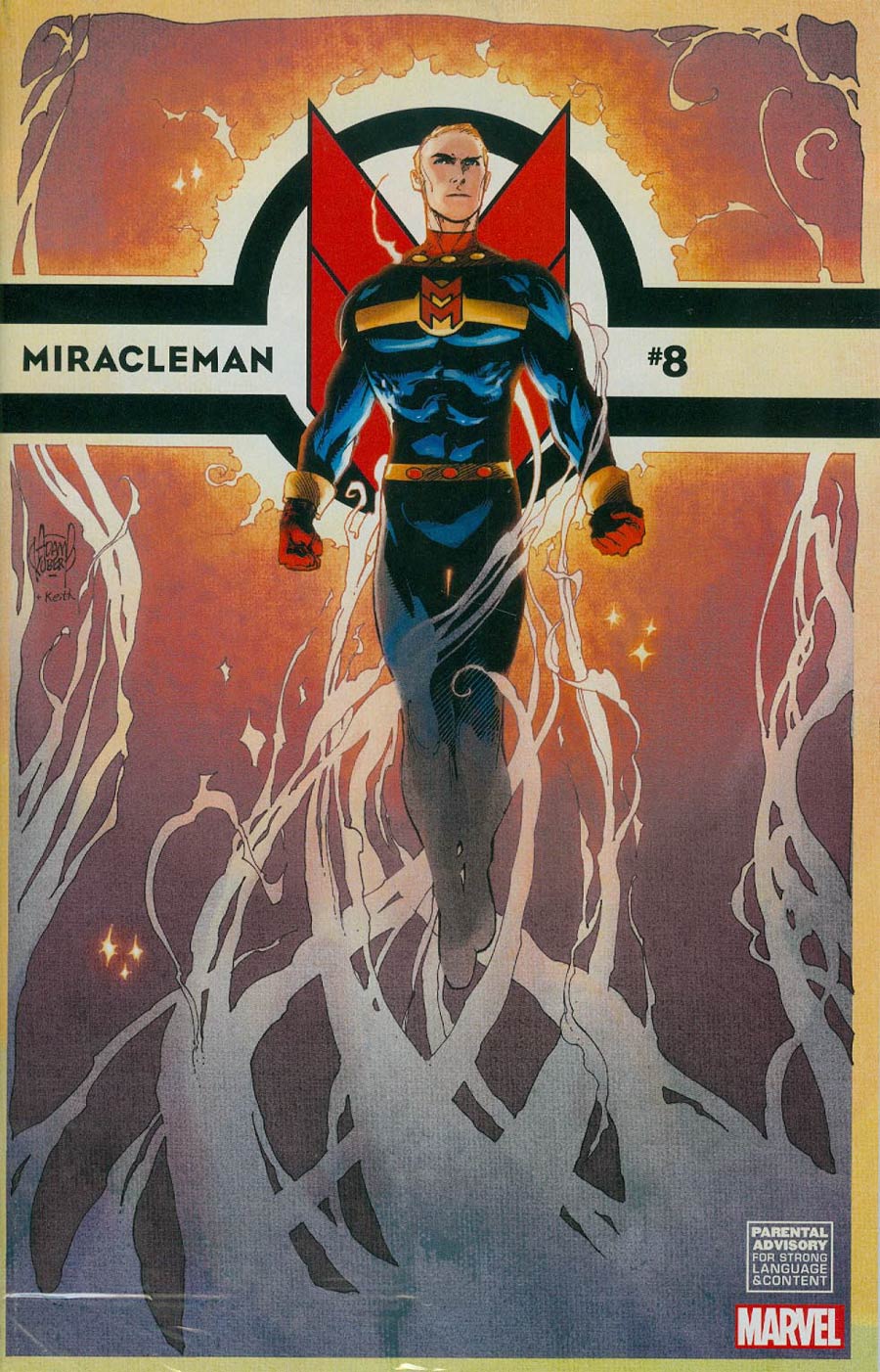 Miracleman (Marvel) #8 Cover H Incentive Adam Kubert Variant Cover Without Polybag