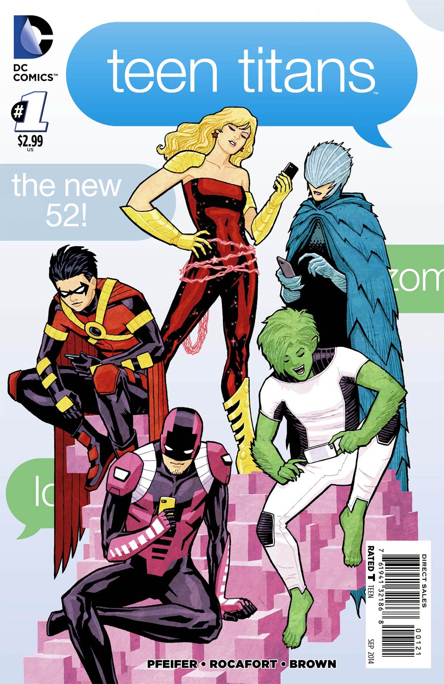 Teen Titans Vol 5 #1 Cover C Incentive Cliff Chiang Variant Cover