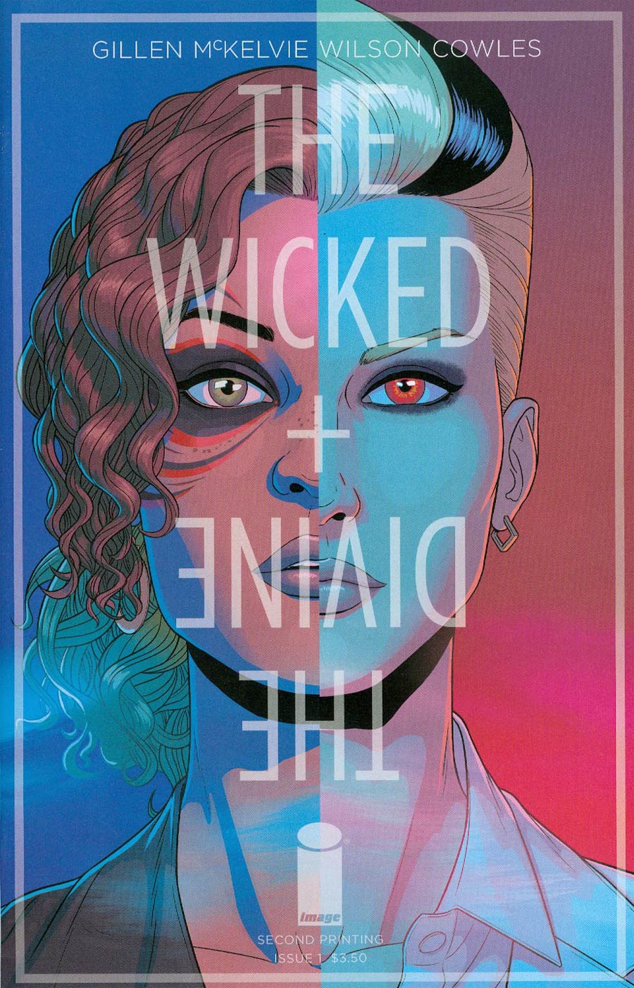 Wicked + The Divine #1 Cover D 2nd Ptg Variant Jamie McKelvie Cover