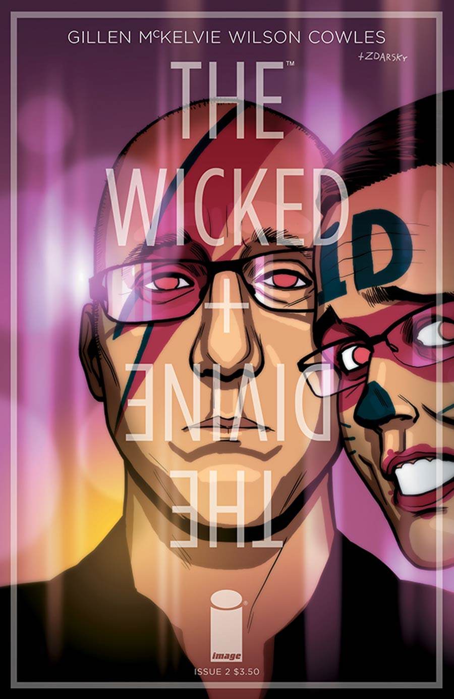 Wicked + The Divine #2 Cover B Variant Chip Zdarsky Cover