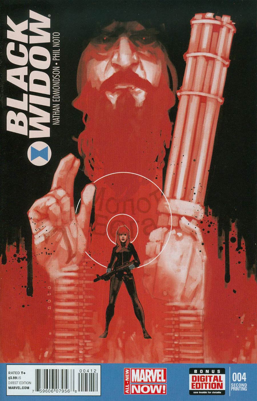 Black Widow Vol 5 #4 Cover B 2nd Ptg Phil Noto Variant Cover