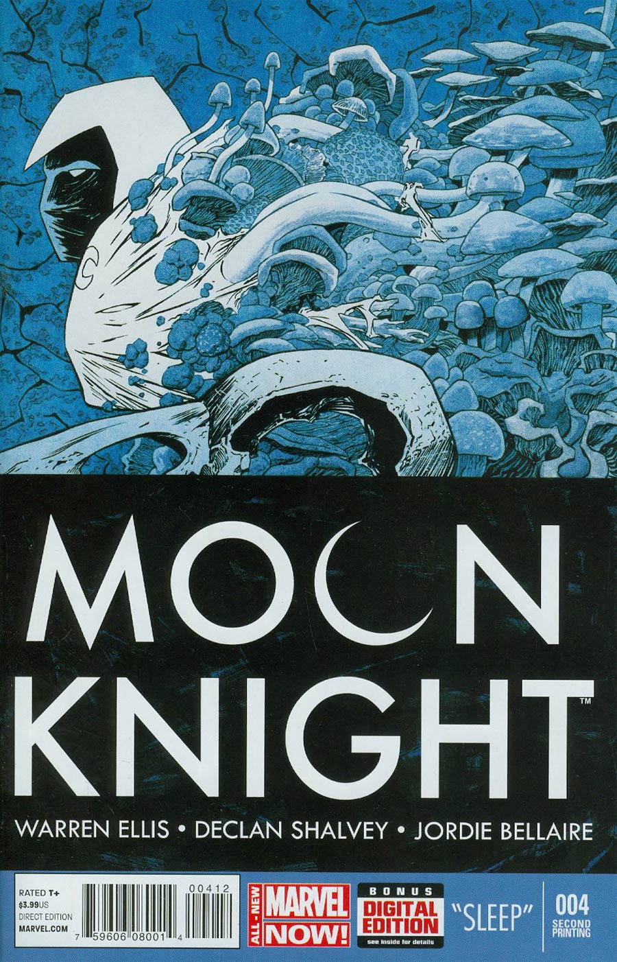 Moon Knight Vol 7 #4 Cover B 2nd Ptg Declan Shalvey Variant Cover