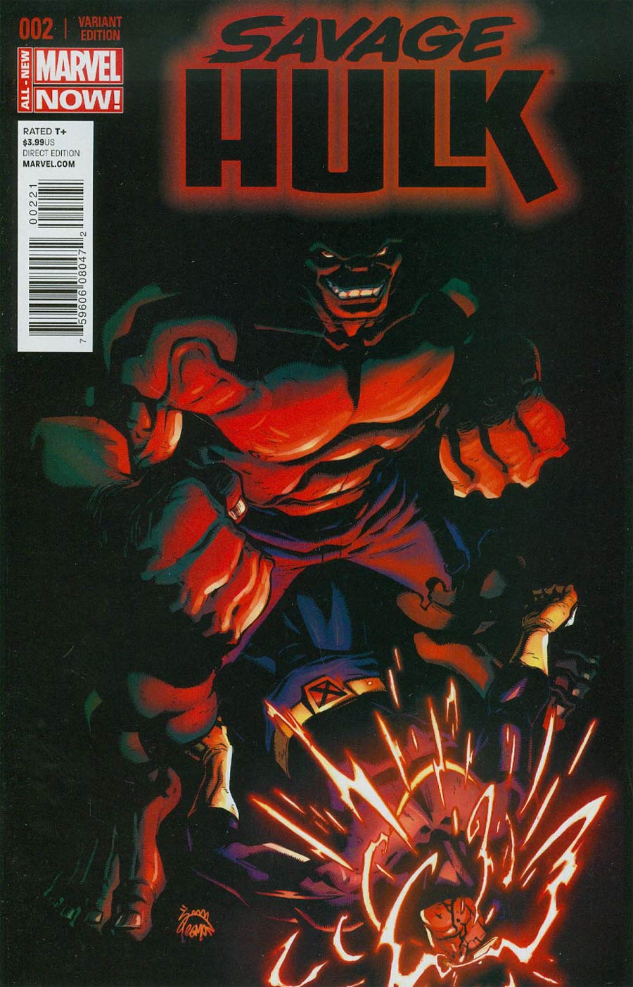 Savage Hulk #2 Cover B Incentive Ryan Stegman Variant Cover