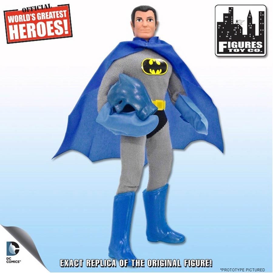 Batman Retro 8-Inch Action Figure Series 3 - Batman With Removable Cowl