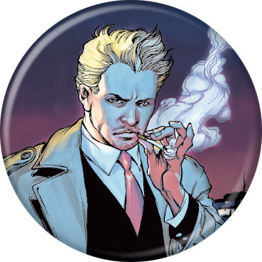 DC Comics 1.25-inch Button - Constantine Smoking (84009)