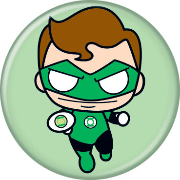 DC Comics 1.25-inch Button - Green Lantern Mini (83192)