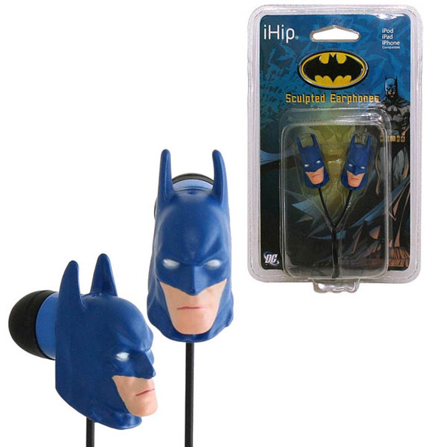 DC Comics Sculpted Ear Buds - Batman