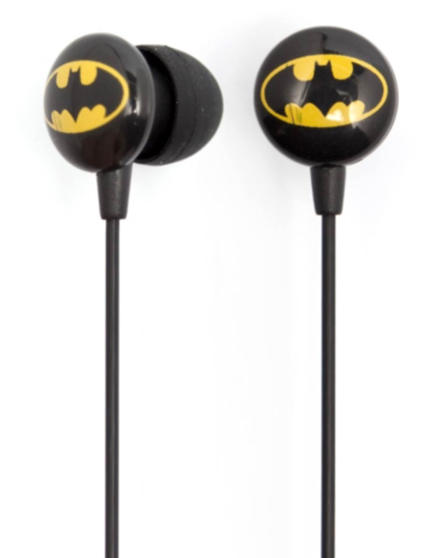 DC Comics Sculpted Ear Buds - Batman Logo