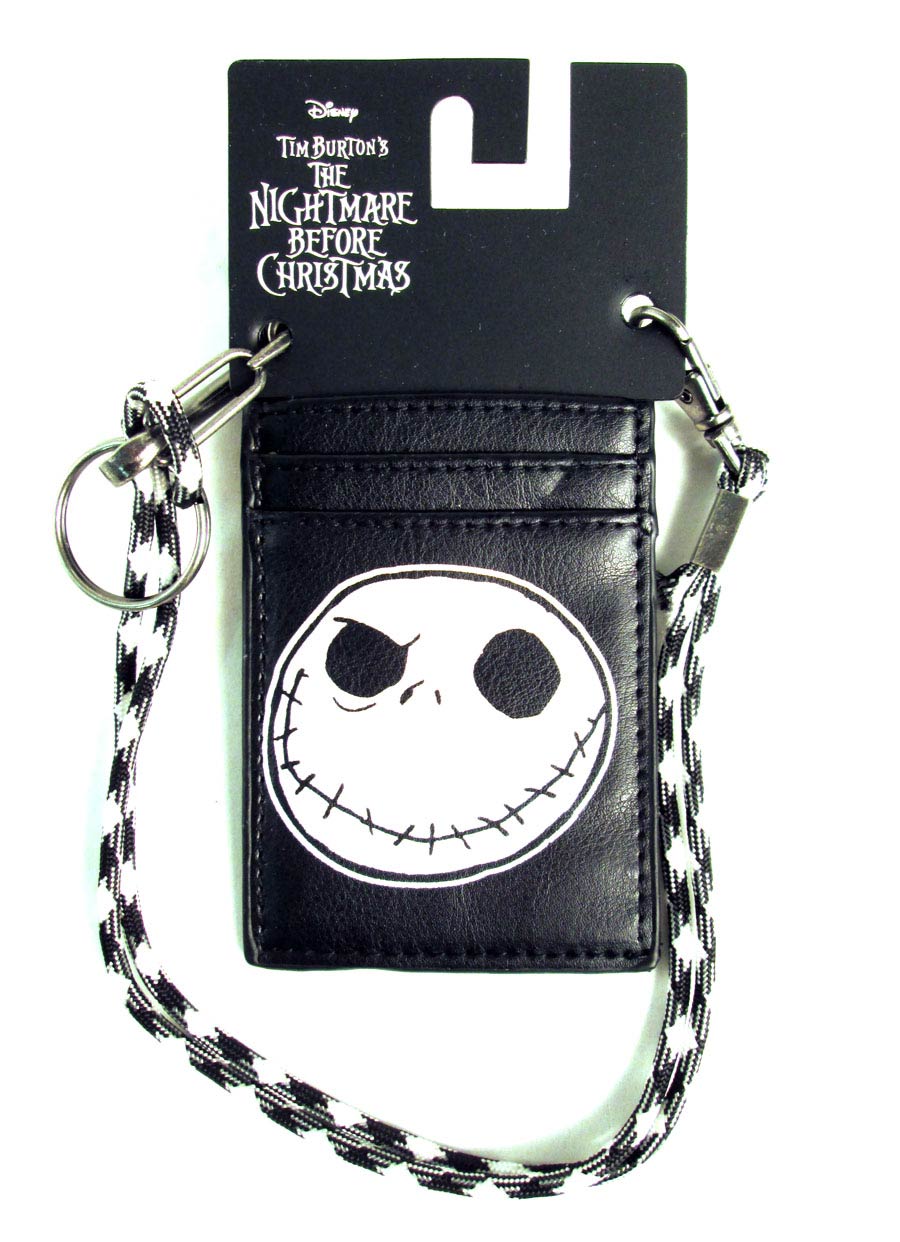 Nightmare Before Christmas Parachord Card Wallet - Jack Skellington