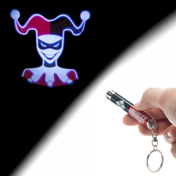 DC Comics Flashlight Keychain - Harley Quinn
