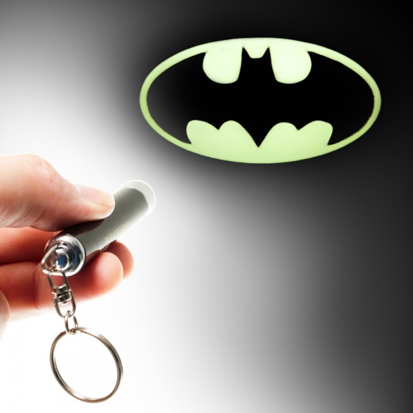 DC Comics Flashlight Keychain - Batman Symbol