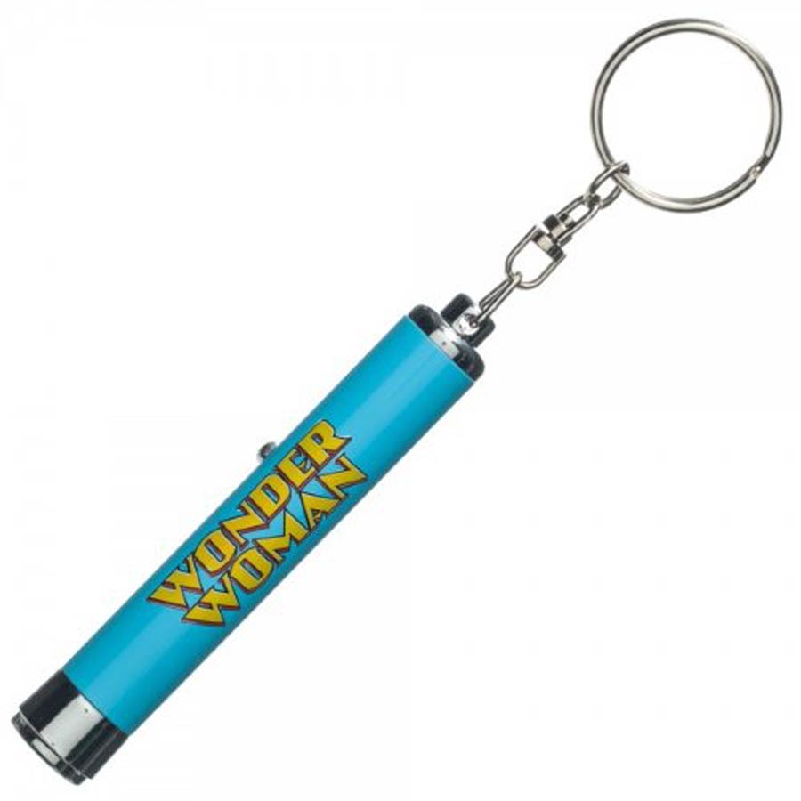 DC Comics Flashlight Keychain - Wonder Woman Symbol