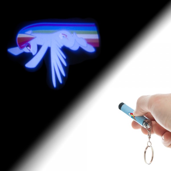 My Little Pony Flashlight Keychain - Rainbow Dash