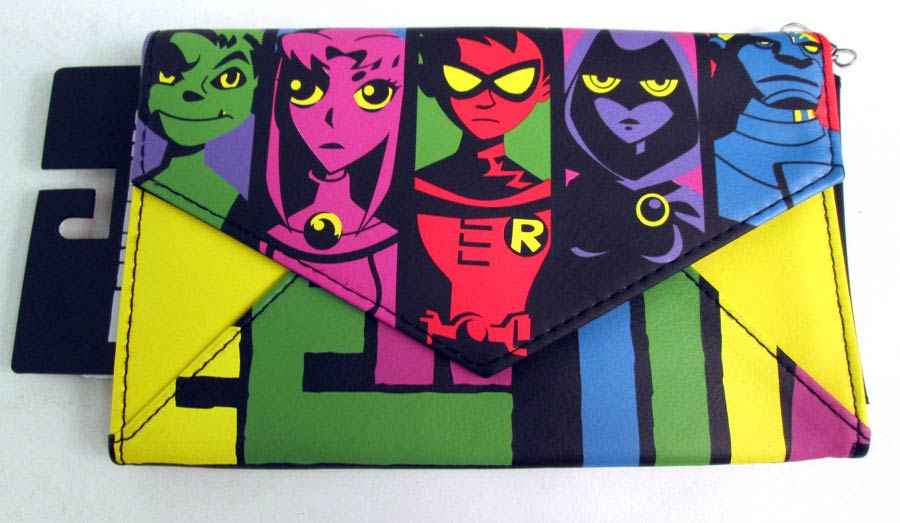 DC Comics Envelope Chain Wallet - Teen Titans Go