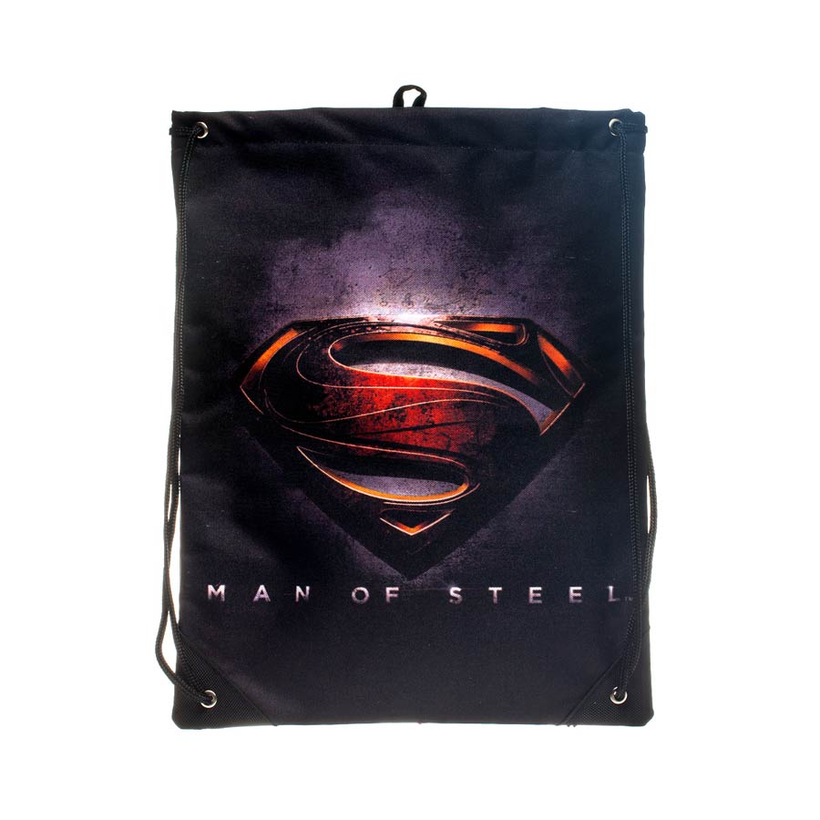 DC Comics Cinch Bag - Superman Man Of Steel Symbol