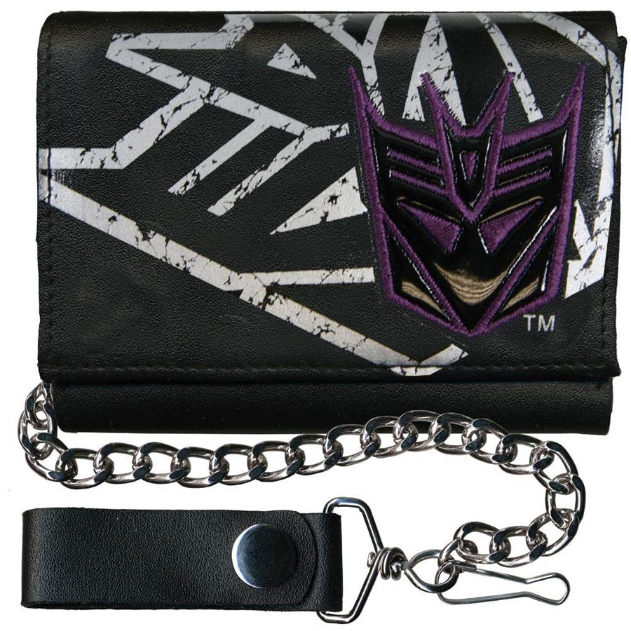 Transformers Chain Wallet - Decepticons Symbol