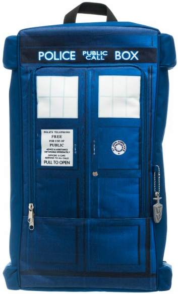 Doctor Who Backpack - TARDIS Square