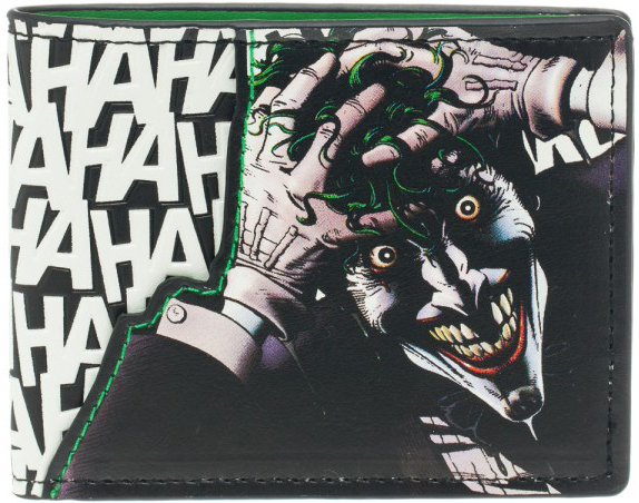 DC Comics Bi-Fold Wallet - Joker HAHAHA