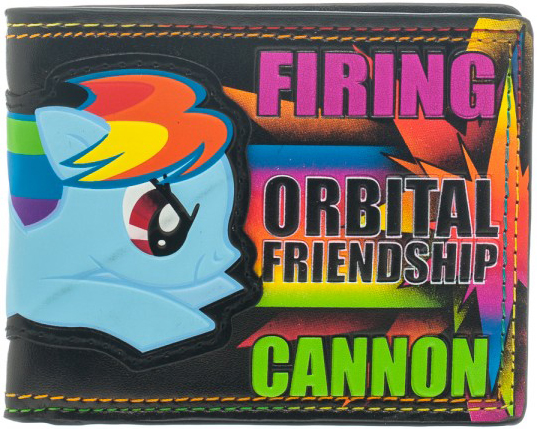 My Little Pony Bi-Fold Wallet - Firing Orbital Friendship Cannon