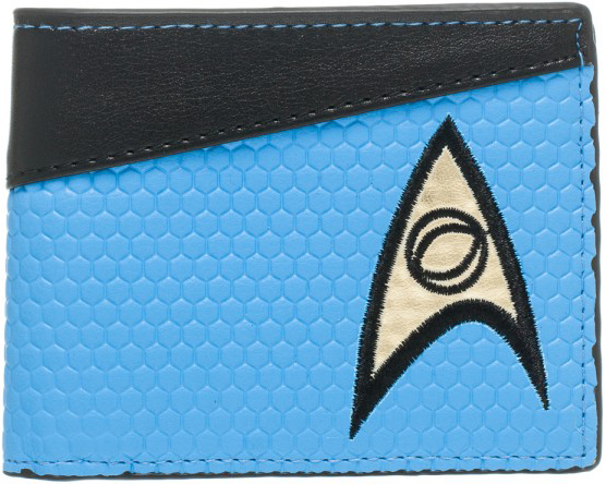 Star Trek Bi-Fold Wallet - Blue Symbol
