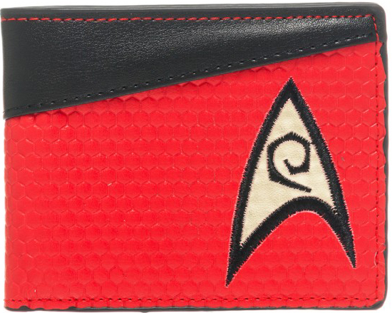 Star Trek Bi-Fold Wallet - Red Symbol