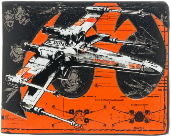 Star Wars Bi-Fold Wallet - Rebel X-Wing
