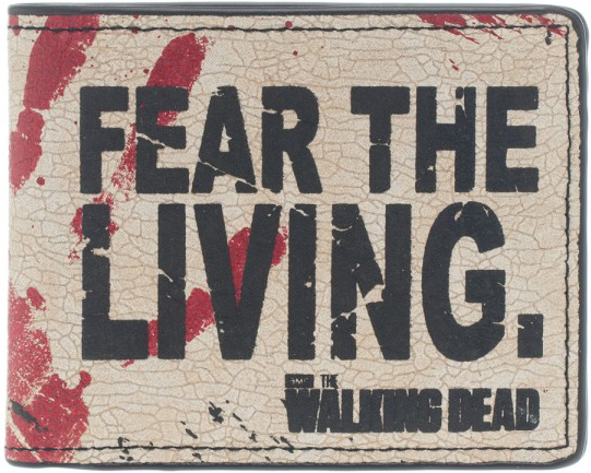 Walking Dead Bi-Fold Wallet - Fear The Living