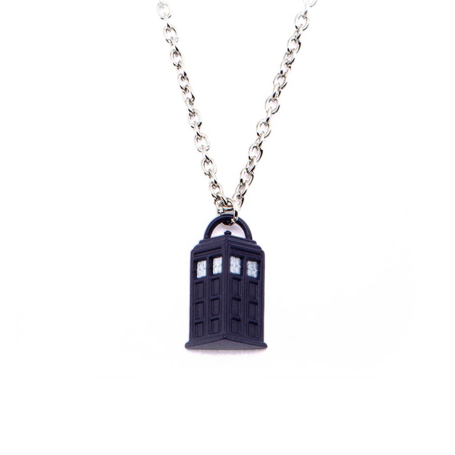 Doctor Who - Pendant Necklace - TARDIS With 18-Inch Chain